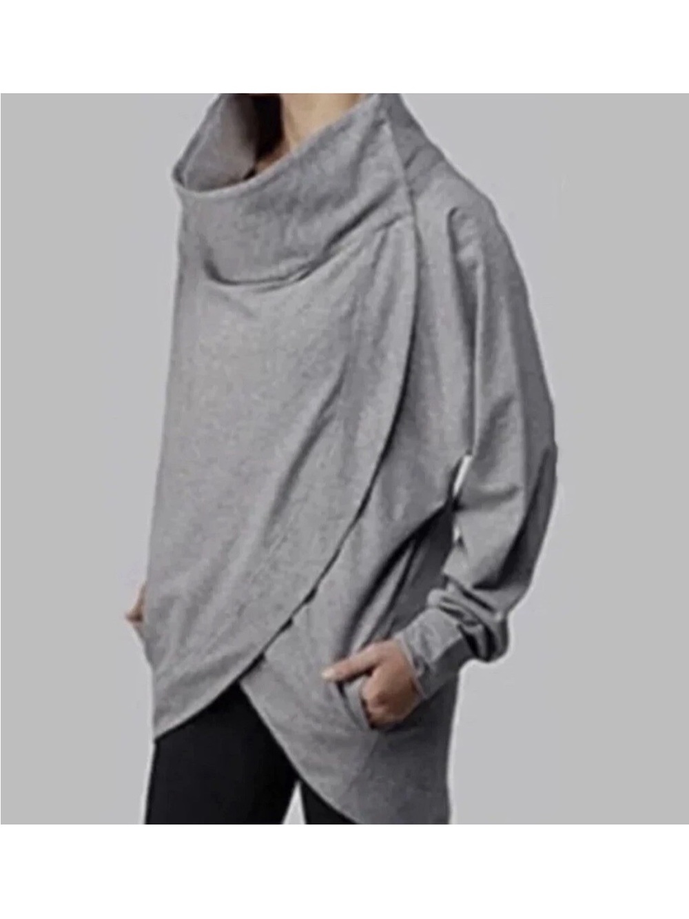 LULULEMON Jacket 10 Cocoon Wrap Sweater Athleisure Coastal Minimalist Boho RARE